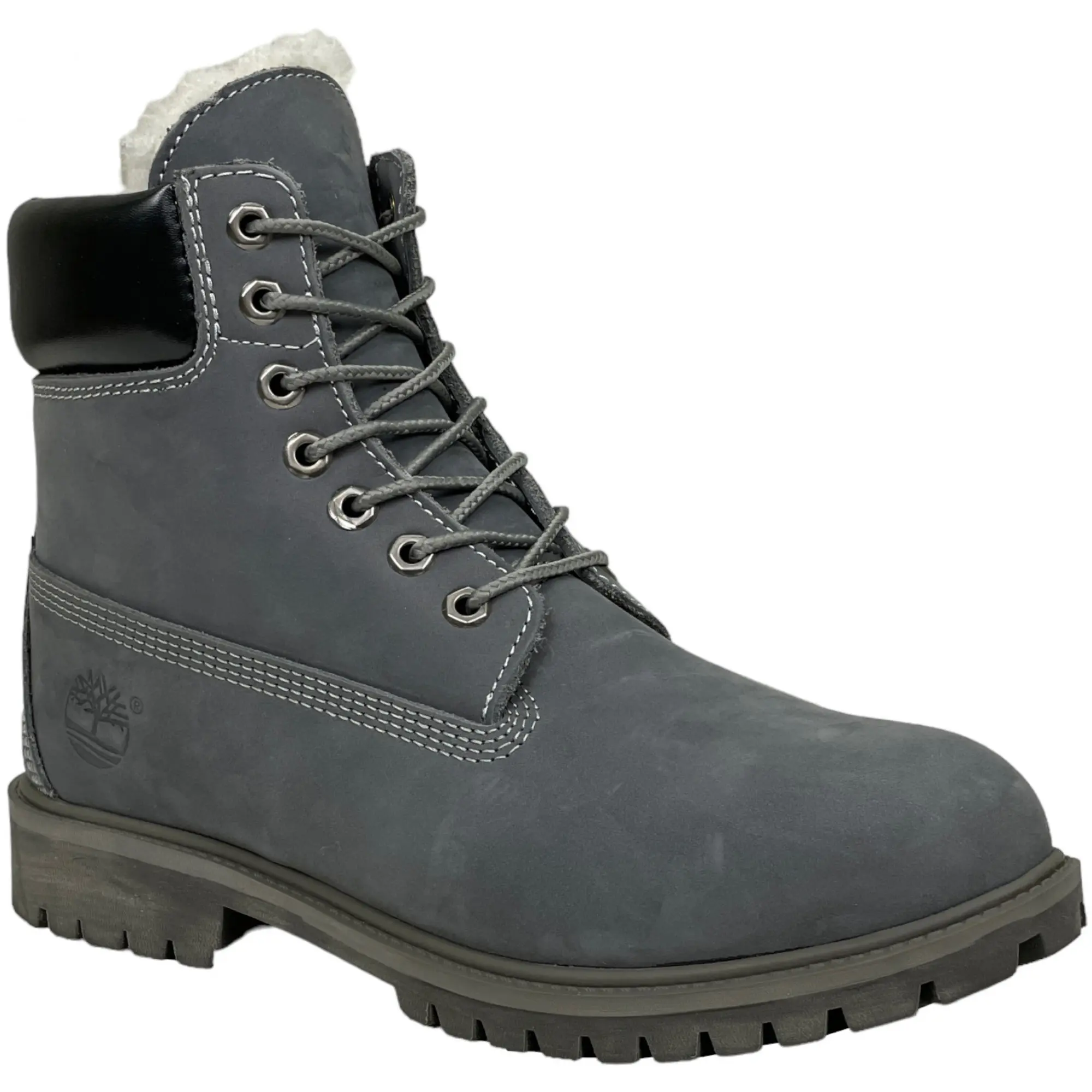 Dark gray timberland boots discount