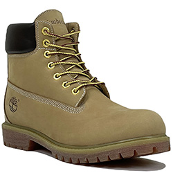 Timberland 10061 Green Khaki с мехом