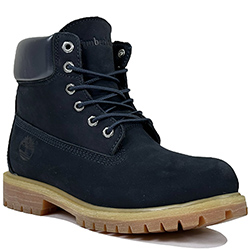 Timberland 10061 Темно-синие с мехом